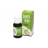 Возбуждающие капли "Spanish Drops" со вкусом яблока 15 мл